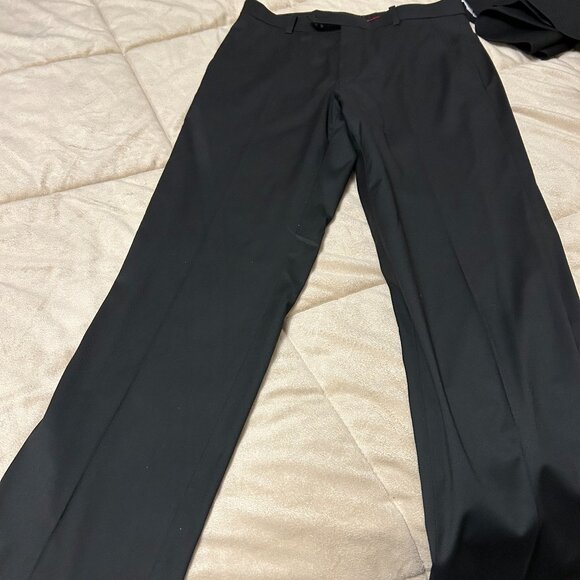 Alfani Black Slim Fit Mens 40R Suit - Picture 12 of 13